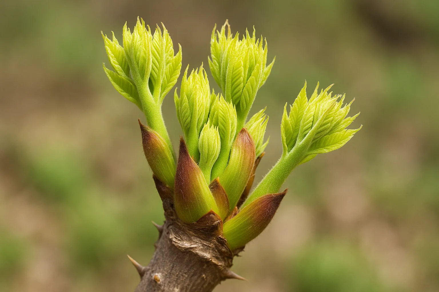 タラの木を植えてはいけないイメージ