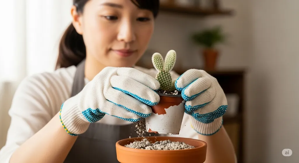 バニーカクタスが伸びすぎ！イメージ