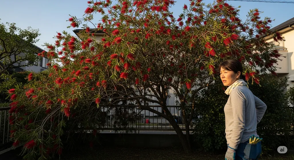 ブラシの木は植えてはいけない？イメージ