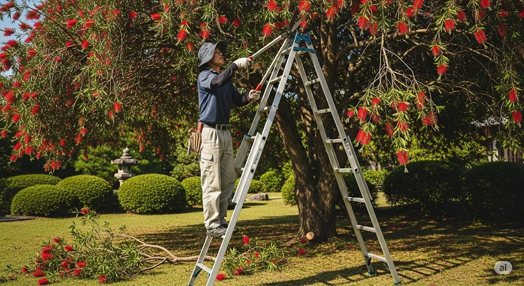 ブラシの木は植えてはいけない？イメージ