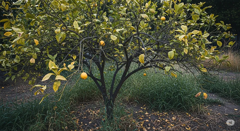 レモンの木を庭に植えてはいけない？イメージ