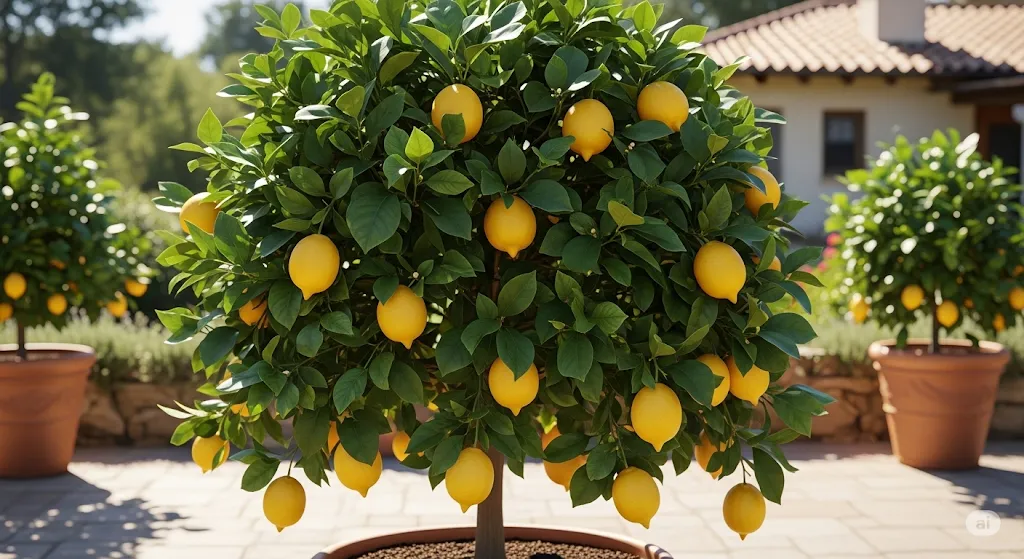 レモンの木を庭に植えてはいけない？イメージ