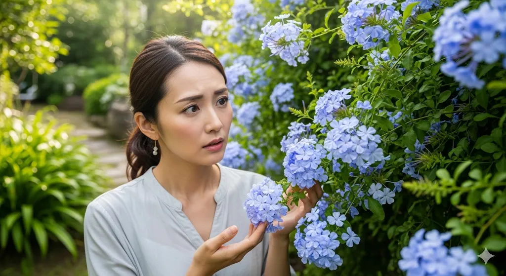 ルリマツリは植えてはいけない？イメージ