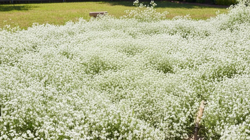 かすみ草を庭に植えてはいけないイメージ