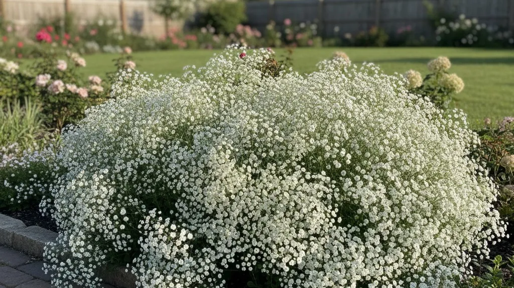 かすみ草を庭に植えてはいけないイメージ