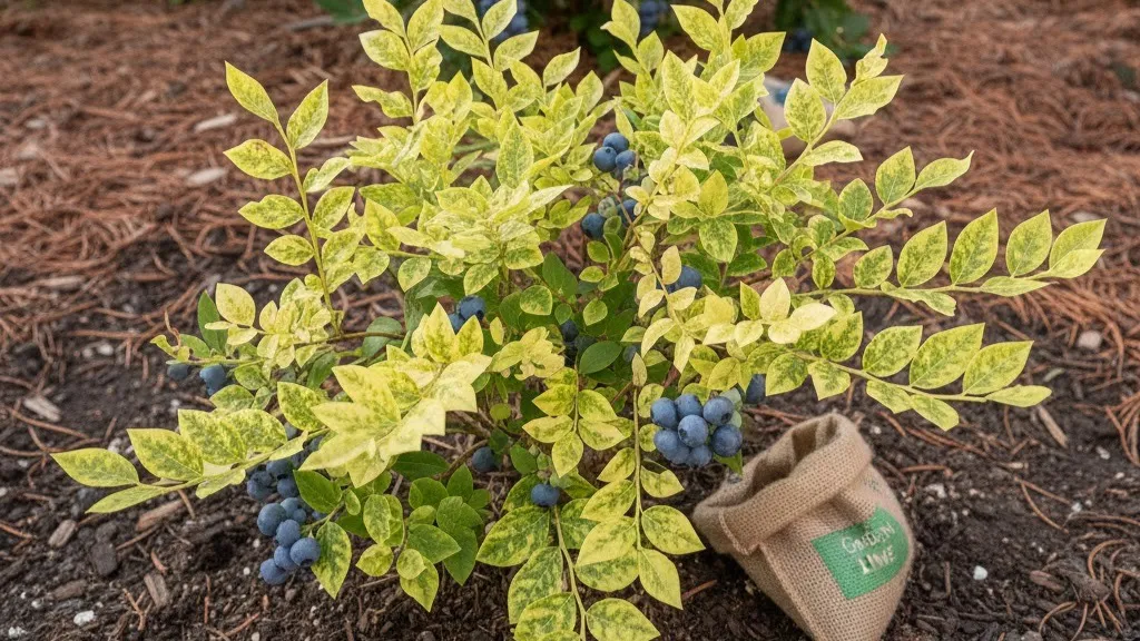 ブルーベリーの庭木で後悔イメージ