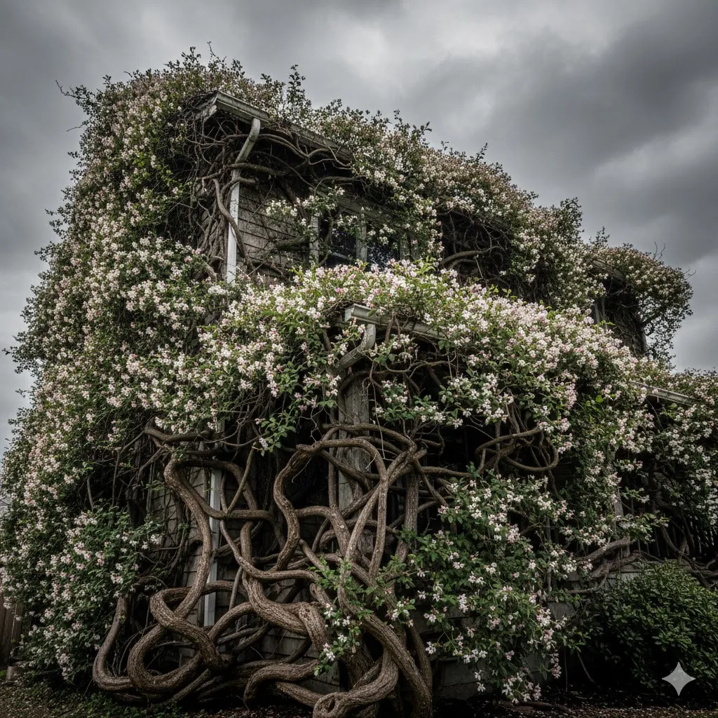 ハゴロモジャスミンで後悔イメージ