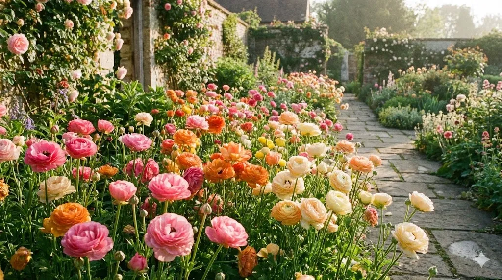 ラナンキュラスをほったらかしで楽しむ!イメージ